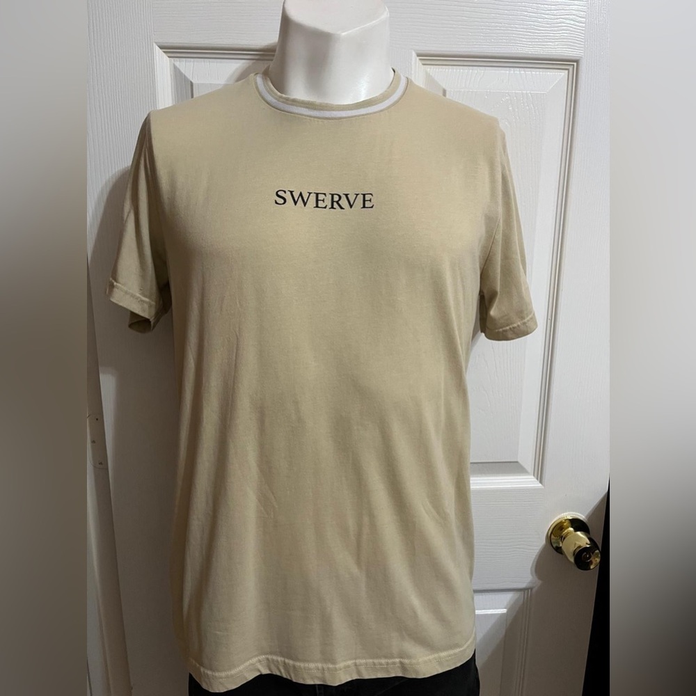 (G) Cactus Man Tan Men's T-Shirt Swerve